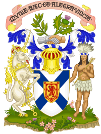 Coat of arms of Nova Scotia.svg