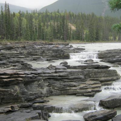Athabasca Falls Jasper Alberta