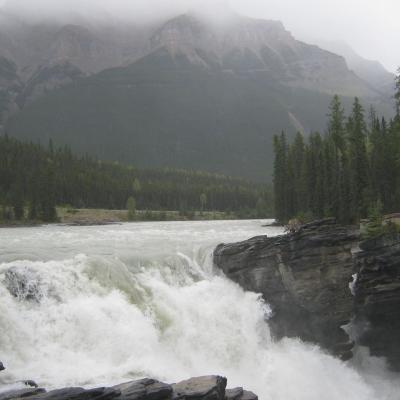 Athabasca Falls Jasper Alberta