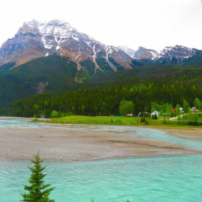 Athabasca River Jasper Alberta