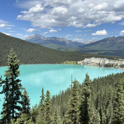 Lake Louise Glacial View