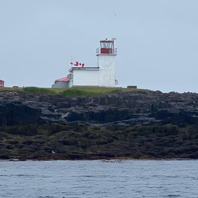 Lighthouse On Rocky Point