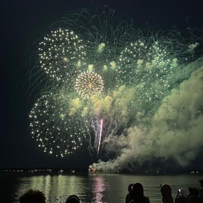 Canada Day Fireworks Heart
